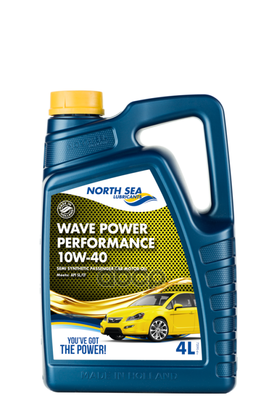 

North Sea Lubricants Масло Моторное Wave Power Performance 10W40 4Л