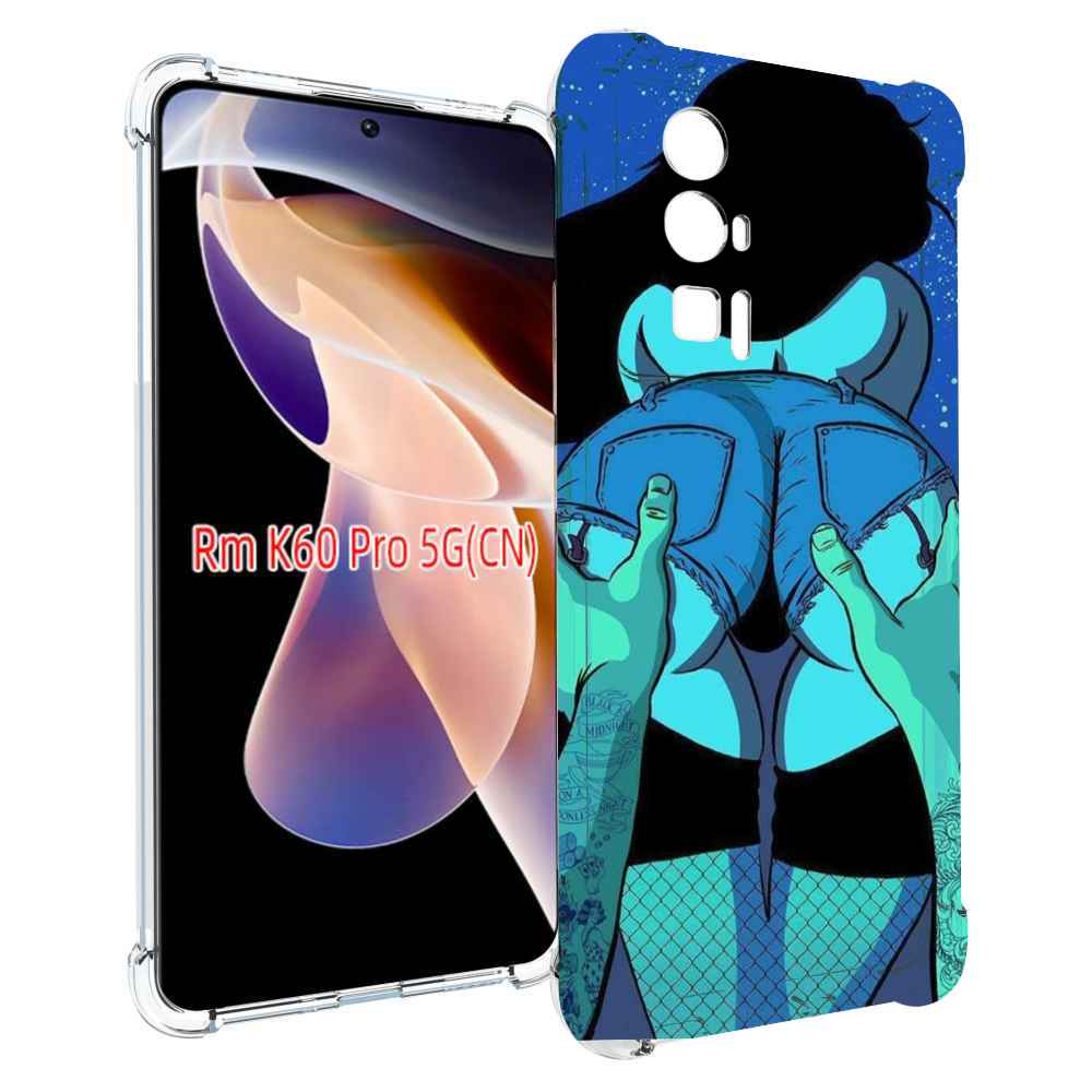

Чехол MyPads любитель потрогать для Xiaomi Redmi K60 Pro, Прозрачный, Tocco