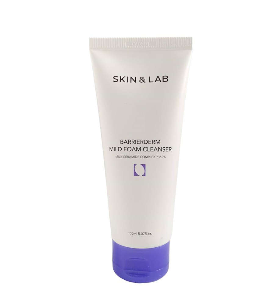 Мягкая пенка для умывания SKIN&LAB Barrierderm Mild Foam Cleanser, 150 мл holika holika очищающая пенка для лица smooth egg skin cleansing foam