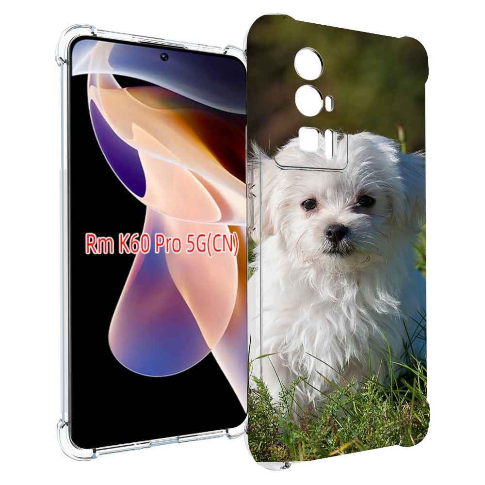 

Чехол MyPads мальтииская-болонка для Xiaomi Redmi K60 Pro, Прозрачный, Tocco