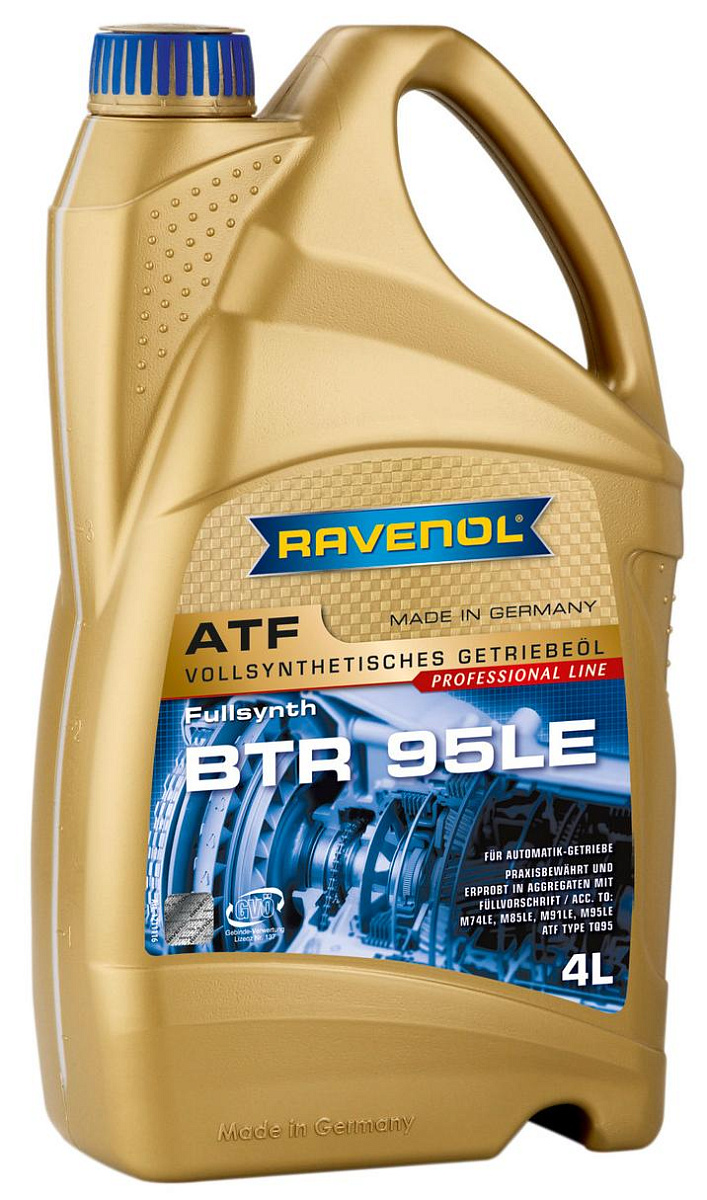 фото Трансмиссионное масло atf btr 95le ( 1л) (второй номер 4014835743519) ravenol арт. 1211116