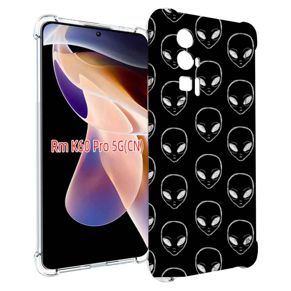 

Чехол MyPads мини-инопланетяне для Xiaomi Redmi K60 Pro, Прозрачный, Tocco