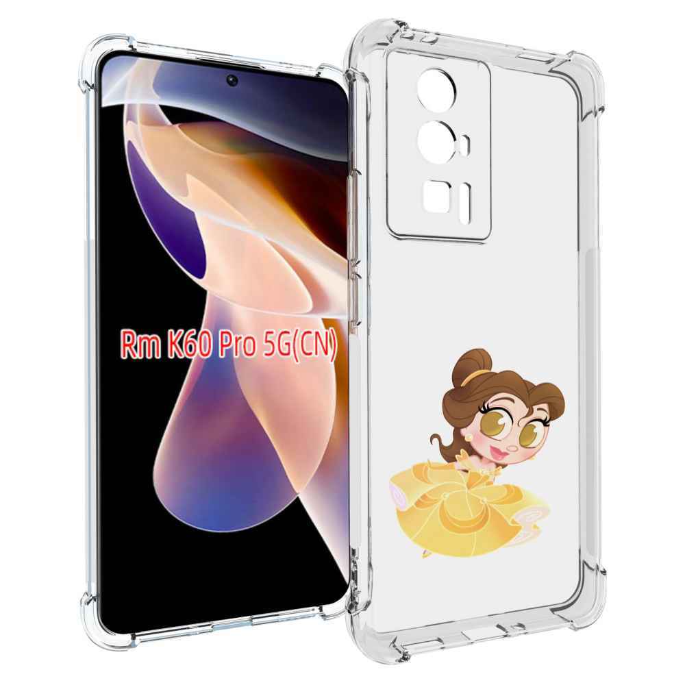 

Чехол MyPads мини-принцесса женский для Xiaomi Redmi K60 Pro, Прозрачный, Tocco