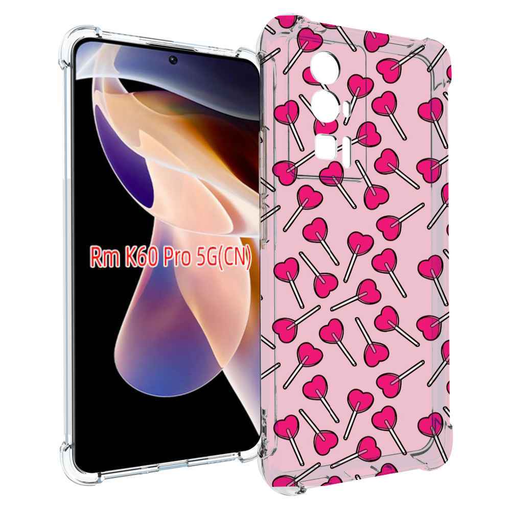 

Чехол MyPads много лединцов для Xiaomi Redmi K60 Pro, Прозрачный, Tocco
