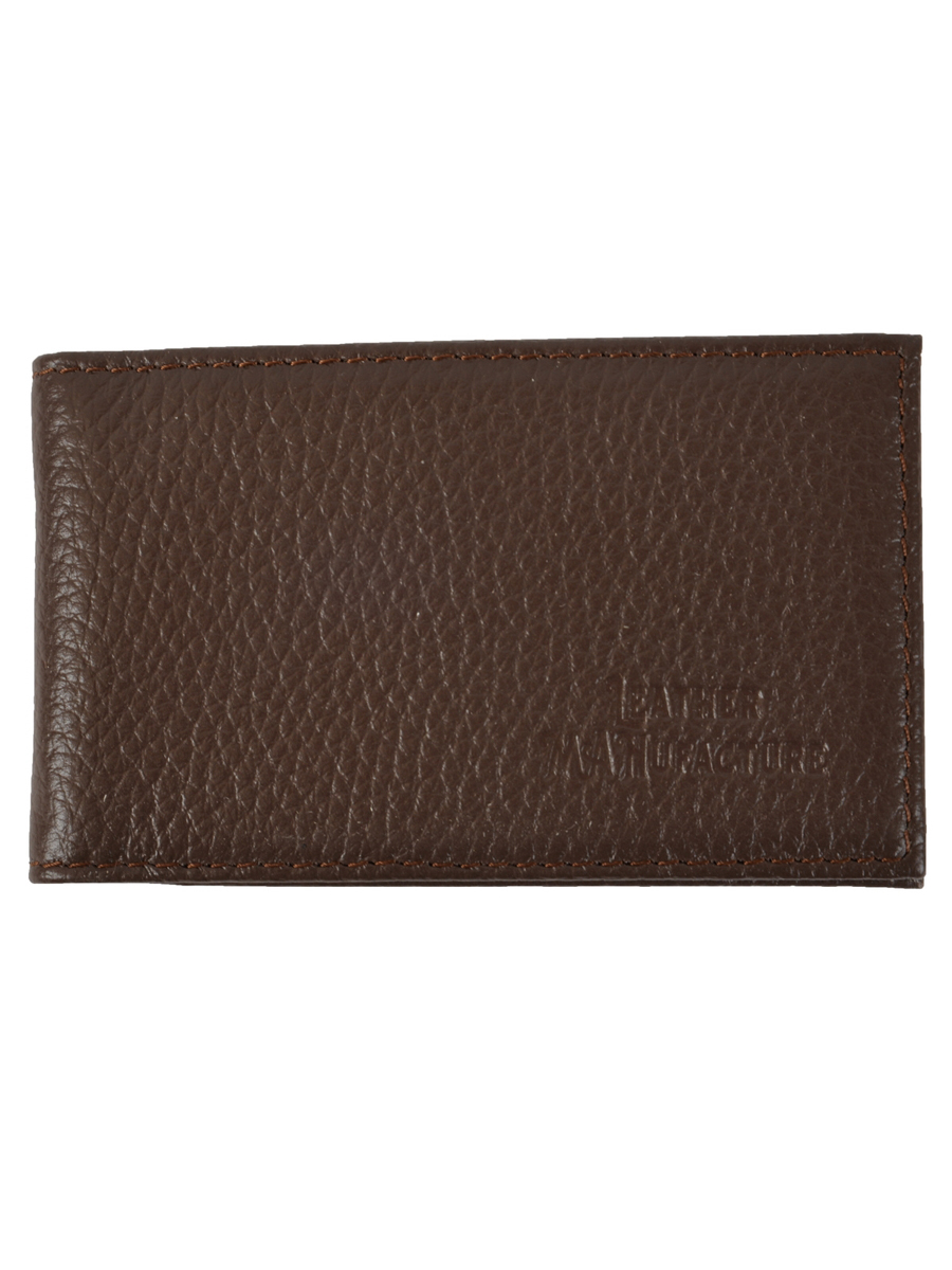 

Визитница унисекс Leather Manufacture 133270 коричневая, 133270