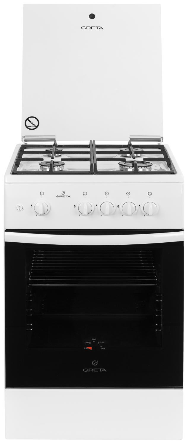 фото Газовая плита greta gg 5072 cg 38w 1470-07 white