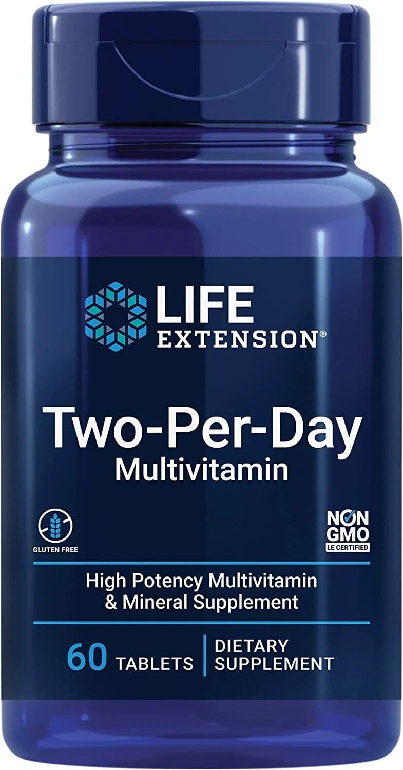 

Комплекс витаминов Life Extension Two-Per-Day, 60 шт, 123-266