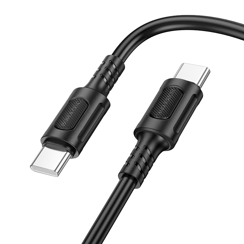 

Кабель USB Type-C-USB Type-C BOROFONE BX111aa 1м черный, BX111aa