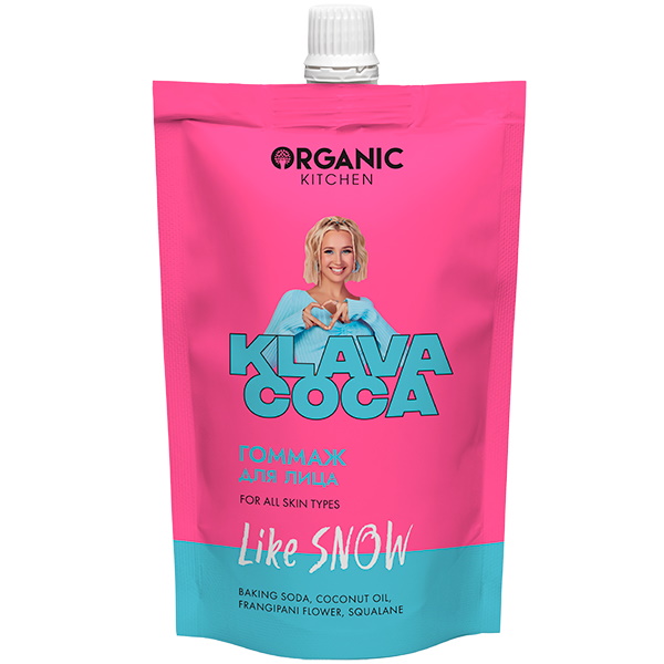 

Гоммаж для лица Organic Kitchen Klava Coca 100 мл