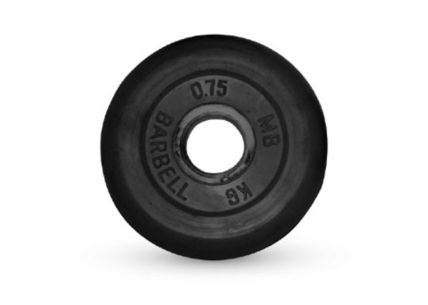 

Диск MB Barbell MB-PltB31-0,75, MB-PltB31-0,75