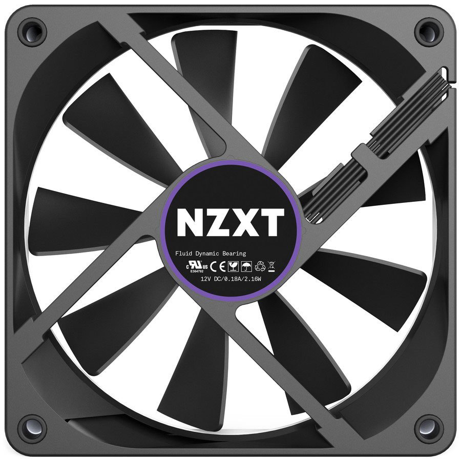 фото Корпусной вентилятор nzxt aer f140 fan (rf-af140-b1)