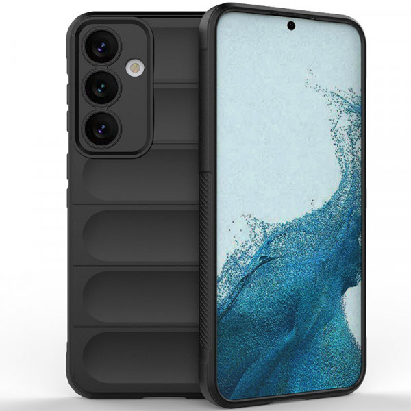 

Противоударный чехол Flex Silicone для Samsung Galaxy S24 Plus, черный, Flex Silicone