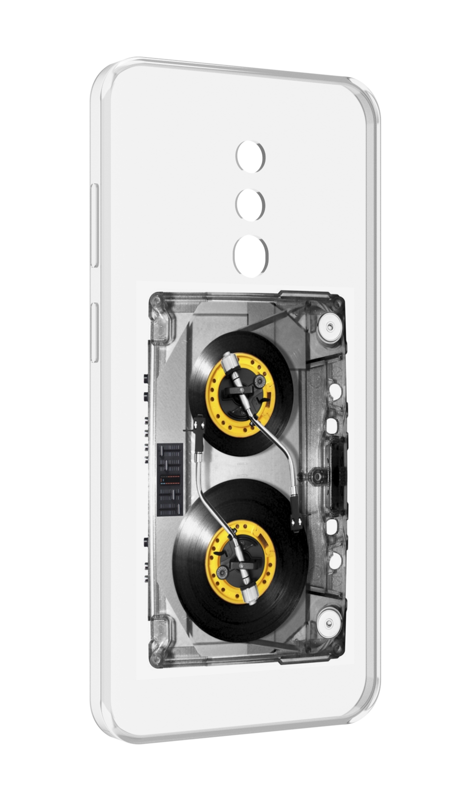 

Чехол MyPads Кассета музыкальная для Blackview BV5200, Прозрачный, Tocco