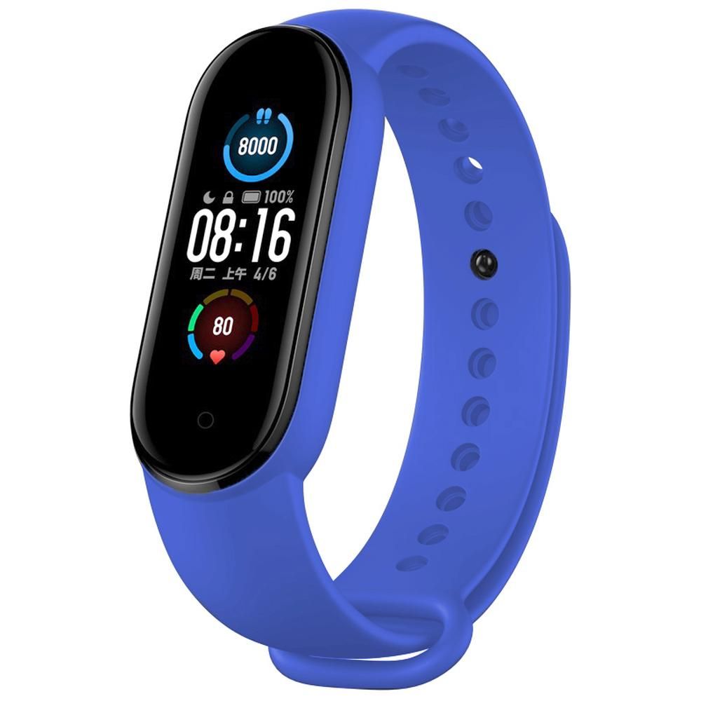 

Ремешок силиконовый Zibelino для Mi Band 3/4 синий, Zibelino для Mi Band 3/4