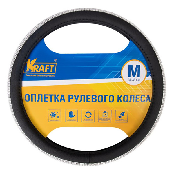 

Оплетка На Руль, Размер "М", 38 См KRAFT kt800354