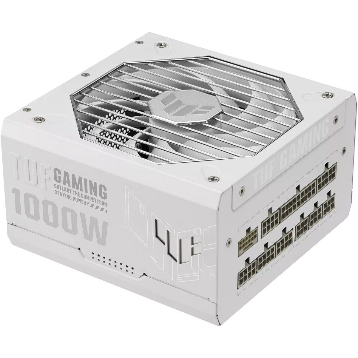 

Блок питания ASUS TUF-GAMING-1000G 1000W (90YE00S5-B0NA00), Белый, TUF-GAMING-1000G