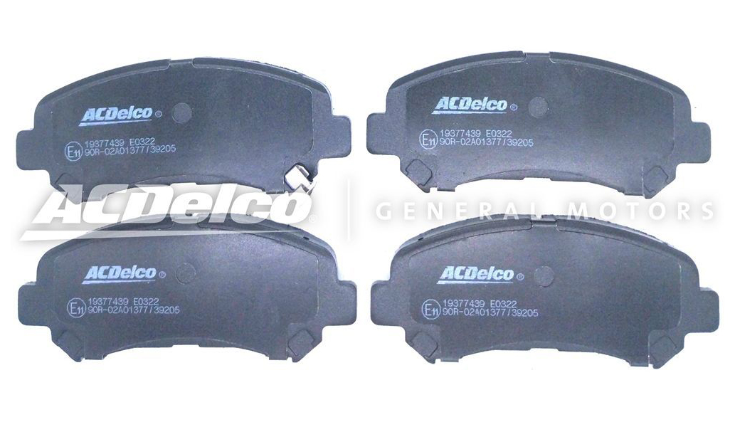

ACDELCO 19377439 Колодки торм.пер. () 1шт