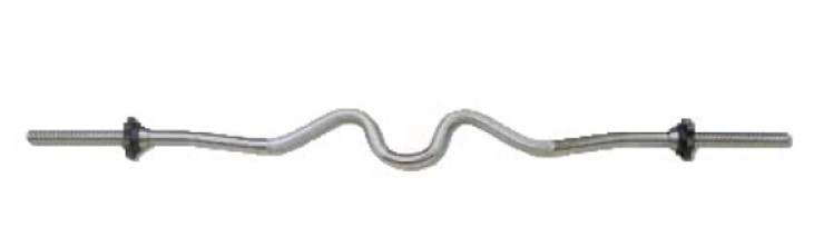 

Гриф для штанги ez-образный MB Barbell MB-BarM50-ZL 131 см, 50 мм, Серебристый, MB-BarM50-ZL