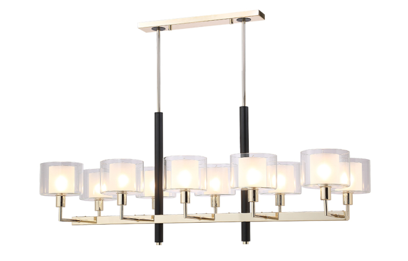 

Люстра на штанге Crystal Lux MAESTRO SP-PL10 L1100 GOLD, Maestro