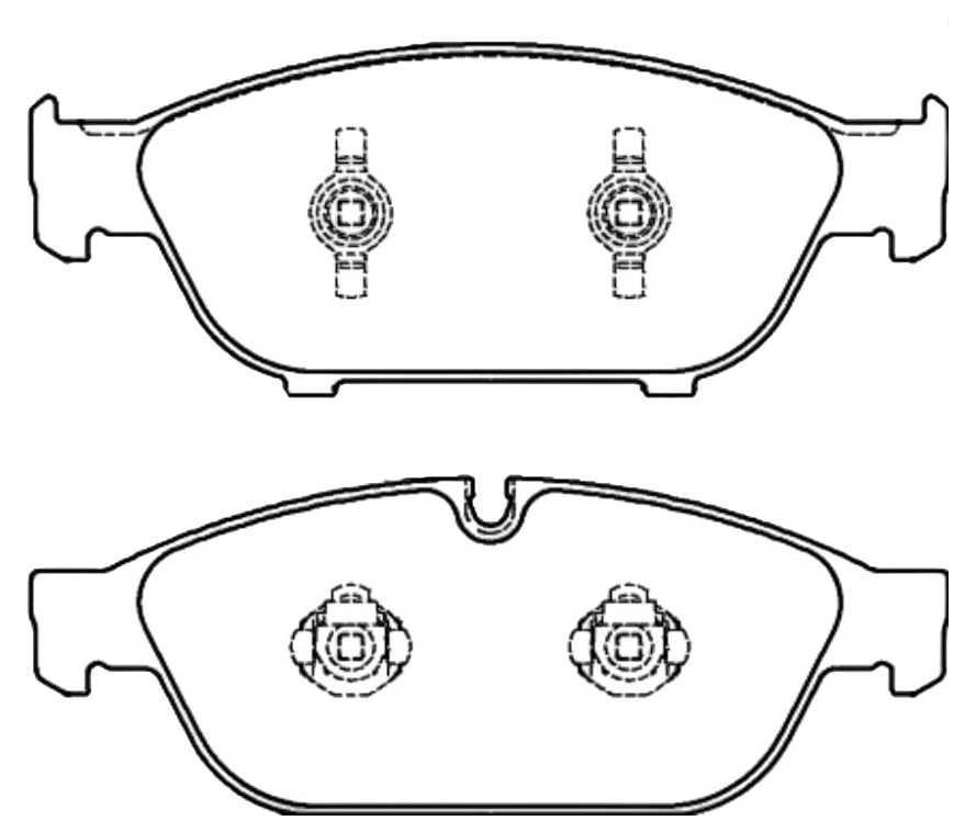 

AP 05P1743A Колодки тормозные пер. () 1шт