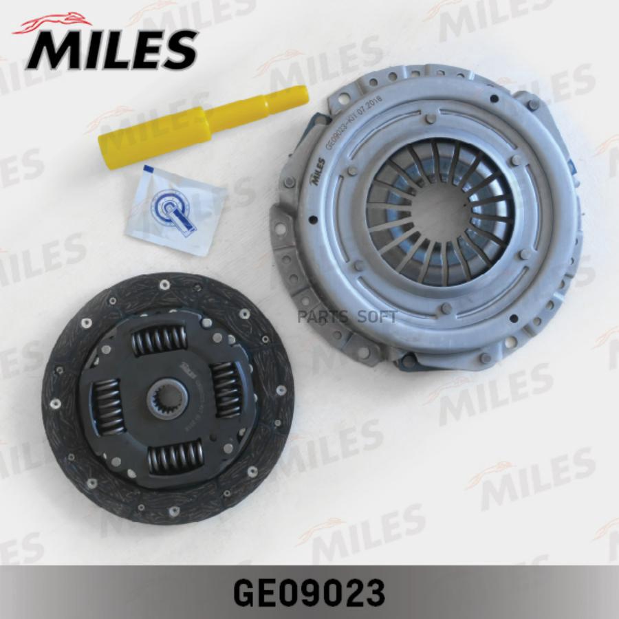 

Сцепление К-Т Ford Fiesta/Fusion/Mazda 2 1.25-1.4 01- Без Подшипника Miles GE09023