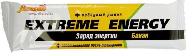 

Батончик злаковый Виталад Заряд энергии Банан 40г