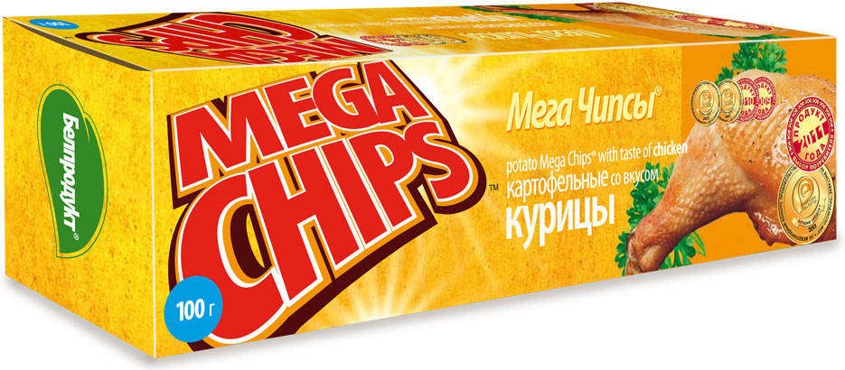 Чипсы Mega Chips Курица 100г