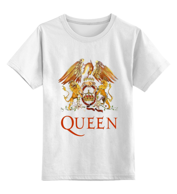 

Футболка детская Printio Queen цв. белый р. 104, Queen