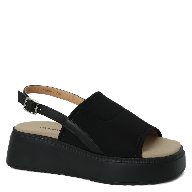 

Сандалии женские Giovanni Fabiani S23726 черные 39 EU, S23726
