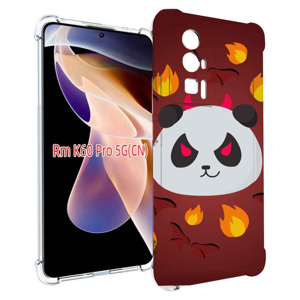 

Чехол MyPads огненная-панда для Xiaomi Redmi K60 Pro, Прозрачный, Tocco
