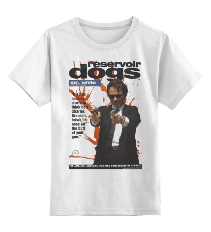 

Футболка детская Printio Reservoir dogs цв. белый р. 104, Reservoir dogs