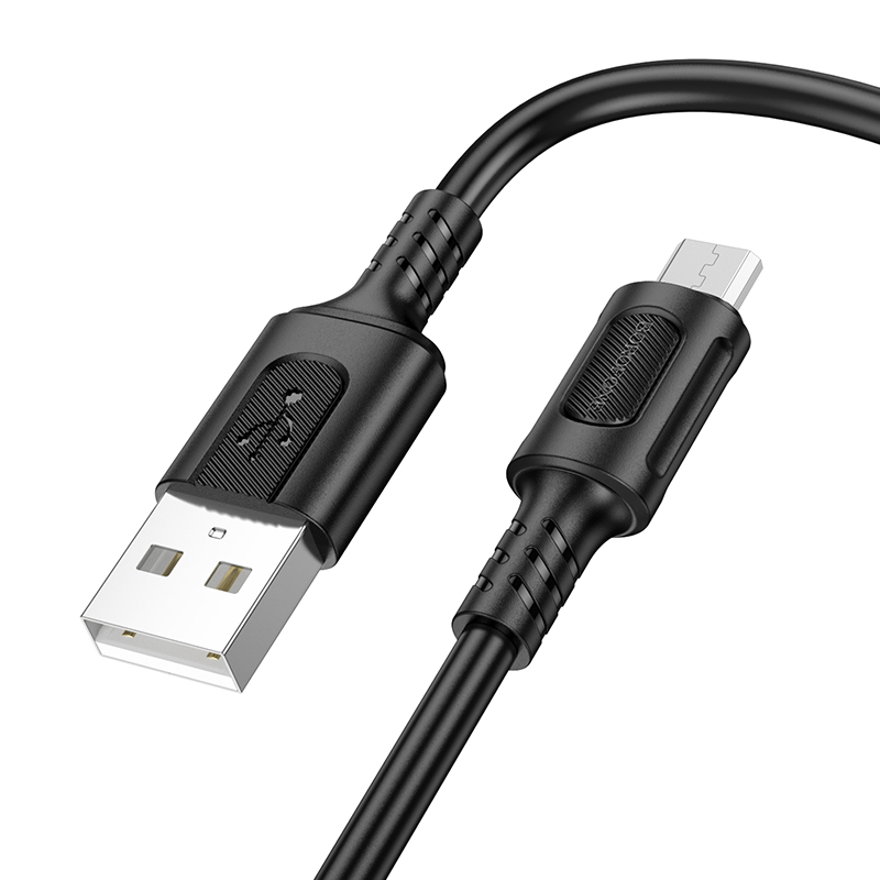 

Кабель micro USB-USB BOROFONE BX111m 1м черный, BX111m