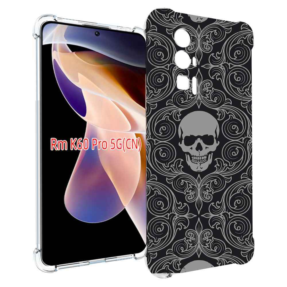 

Чехол MyPads орнамент-черепов для Xiaomi Redmi K60 Pro, Прозрачный, Tocco