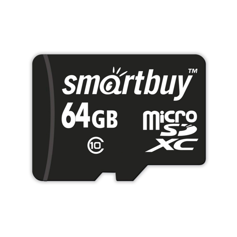 Карта памяти SmartBuy Micro SDXC 64Гб (SB64GBSDCL10-00LE)