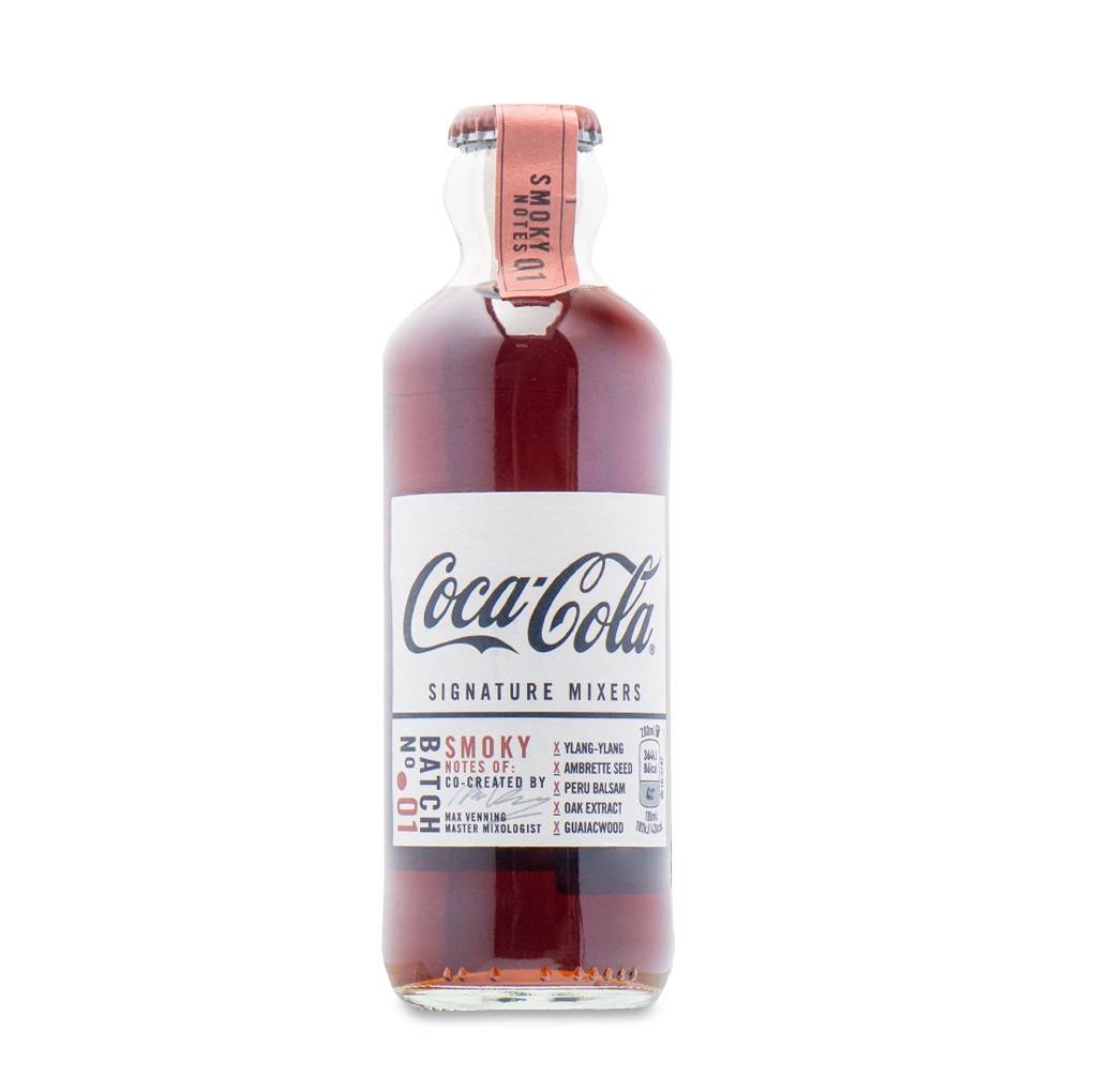 

Напиток безалкогольный газированный Coca-Cola Signature Mixers Smoky Notes 0.2 л, Франция