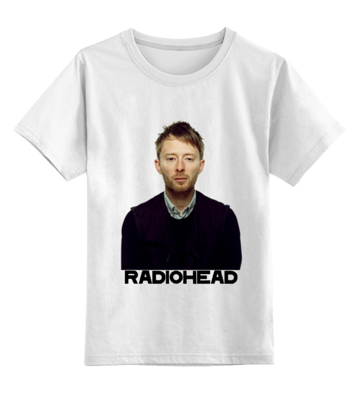 Футболка детская Printio Radiohead цв. белый р. 104