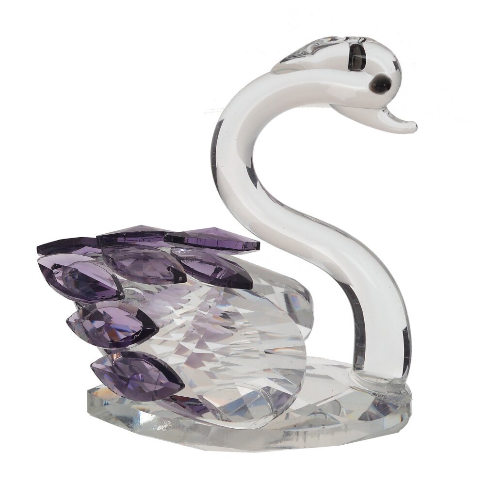 

Фигурка декоративная Flando Лебедь 795996, Фиолетовый