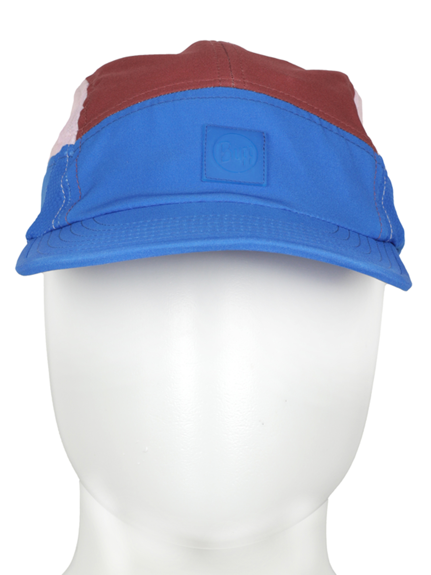 

Бейсболка унисекс Buff 5 Panel Go Cap бордовая/синяя, р. S, Разноцветный, 5 Panel Go Cap