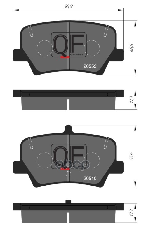 

Колодки Тормозные Дисковые Задн. К-Т Geely Tugella (Fy11) Volvo Xc40 I QUATTRO FRENI арт.