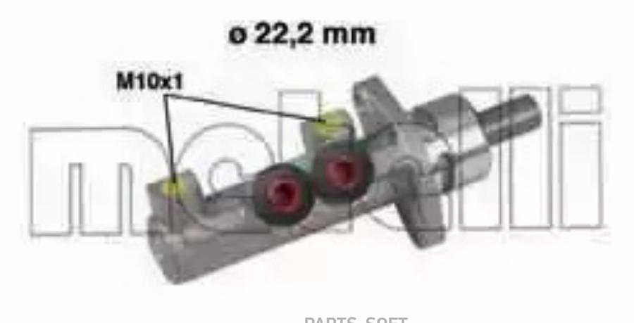 

Главный Тормозной Цилиндр METELLI 050327