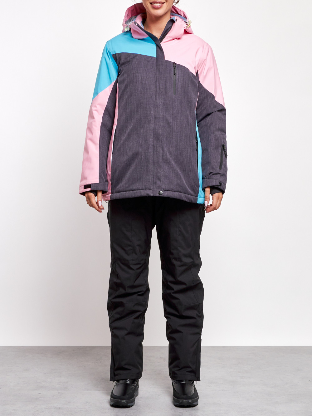 

Горнолыжный костюм женский CHUNMAI AD03963R, розовый 60, AD03963