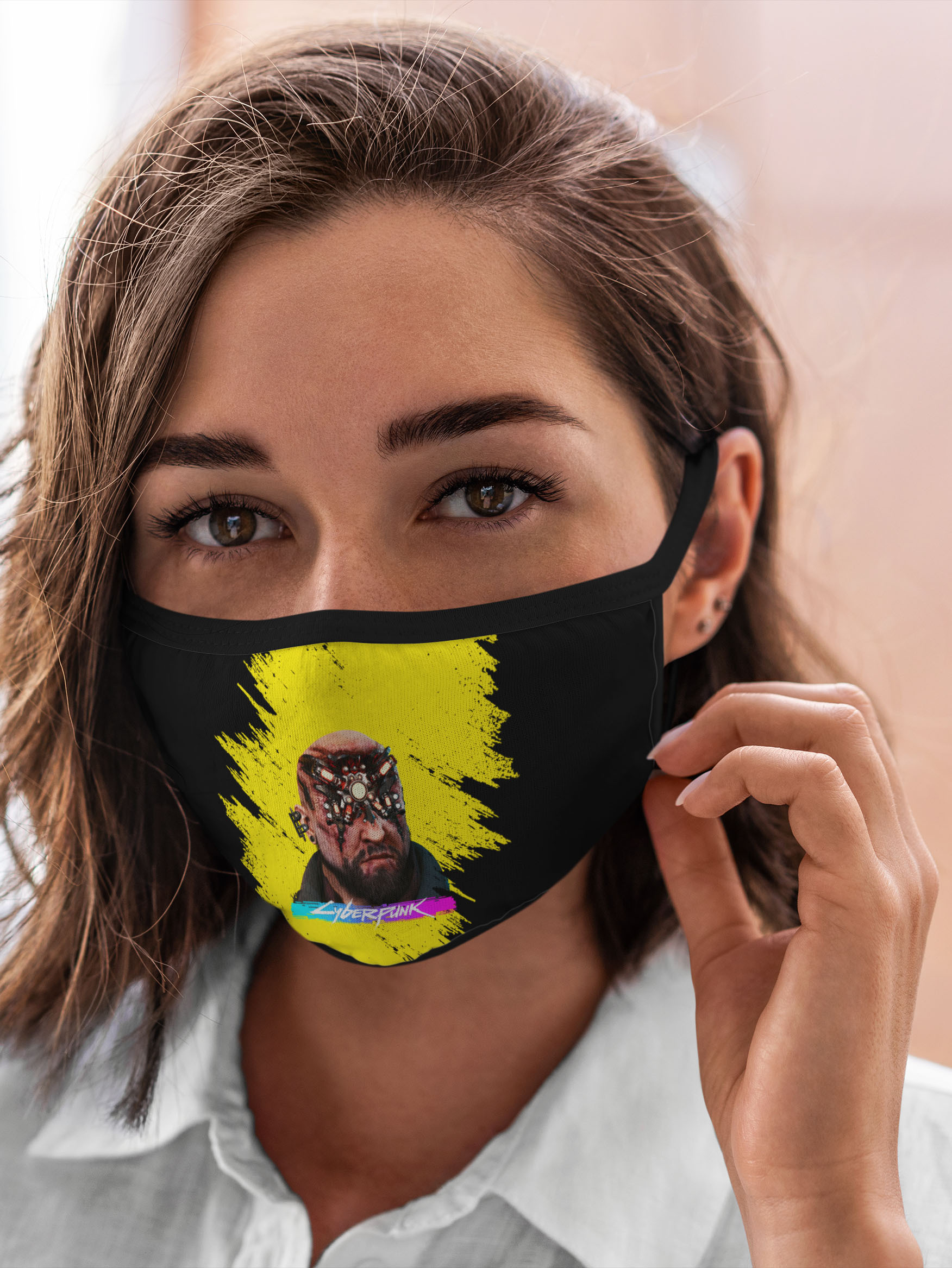 

Многоразовая маска унисекс Burnettie Cyberpunk 2077 Cd Projekt, Разноцветный, Cyberpunk 2077 Cd Projekt