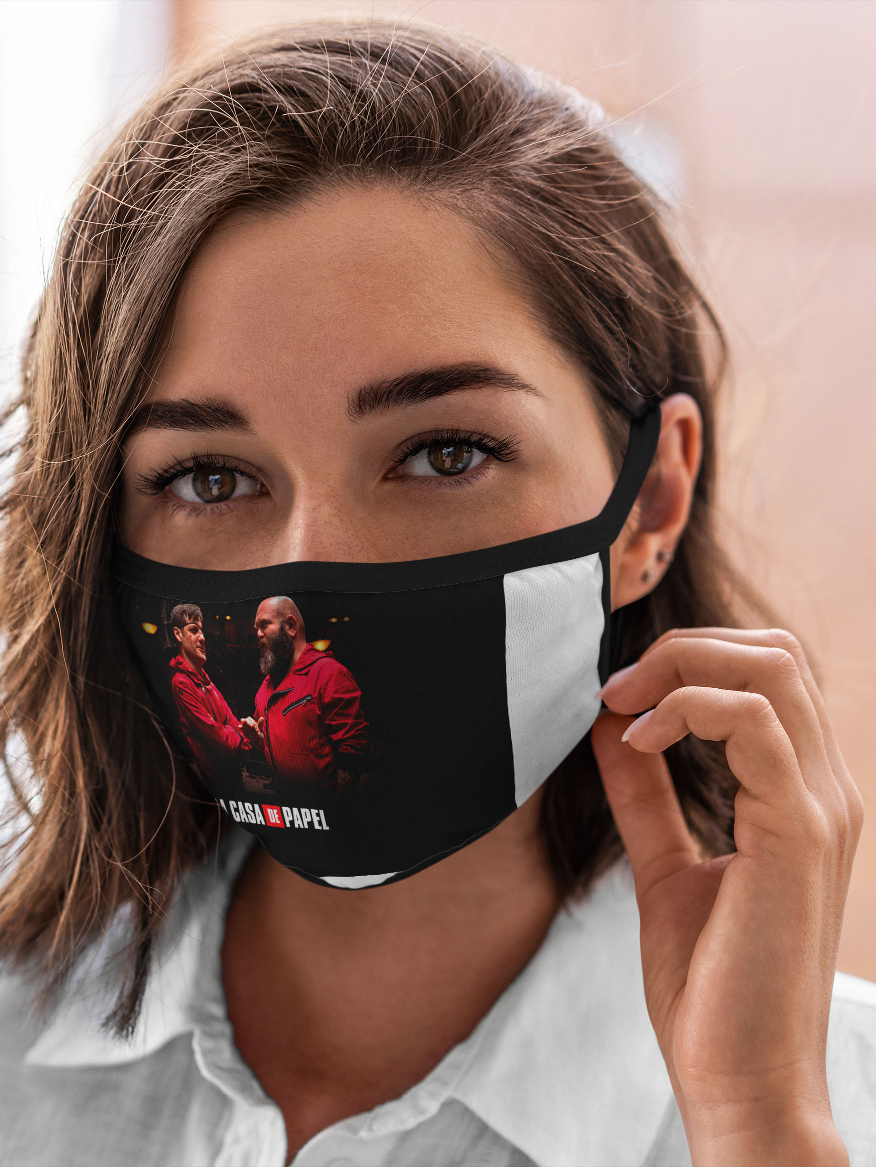 

Многоразовая маска унисекс Burnettie Бумажный Дом La Casa De Papel, Разноцветный, Бумажный Дом La Casa De Papel