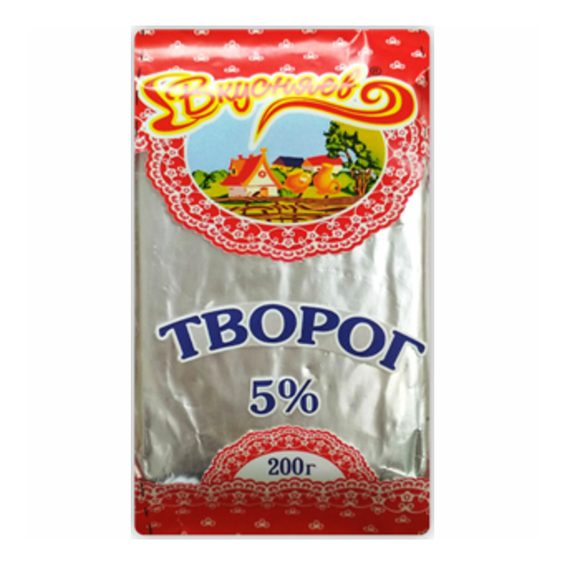 

Творог Вкусняев 5% 200 г