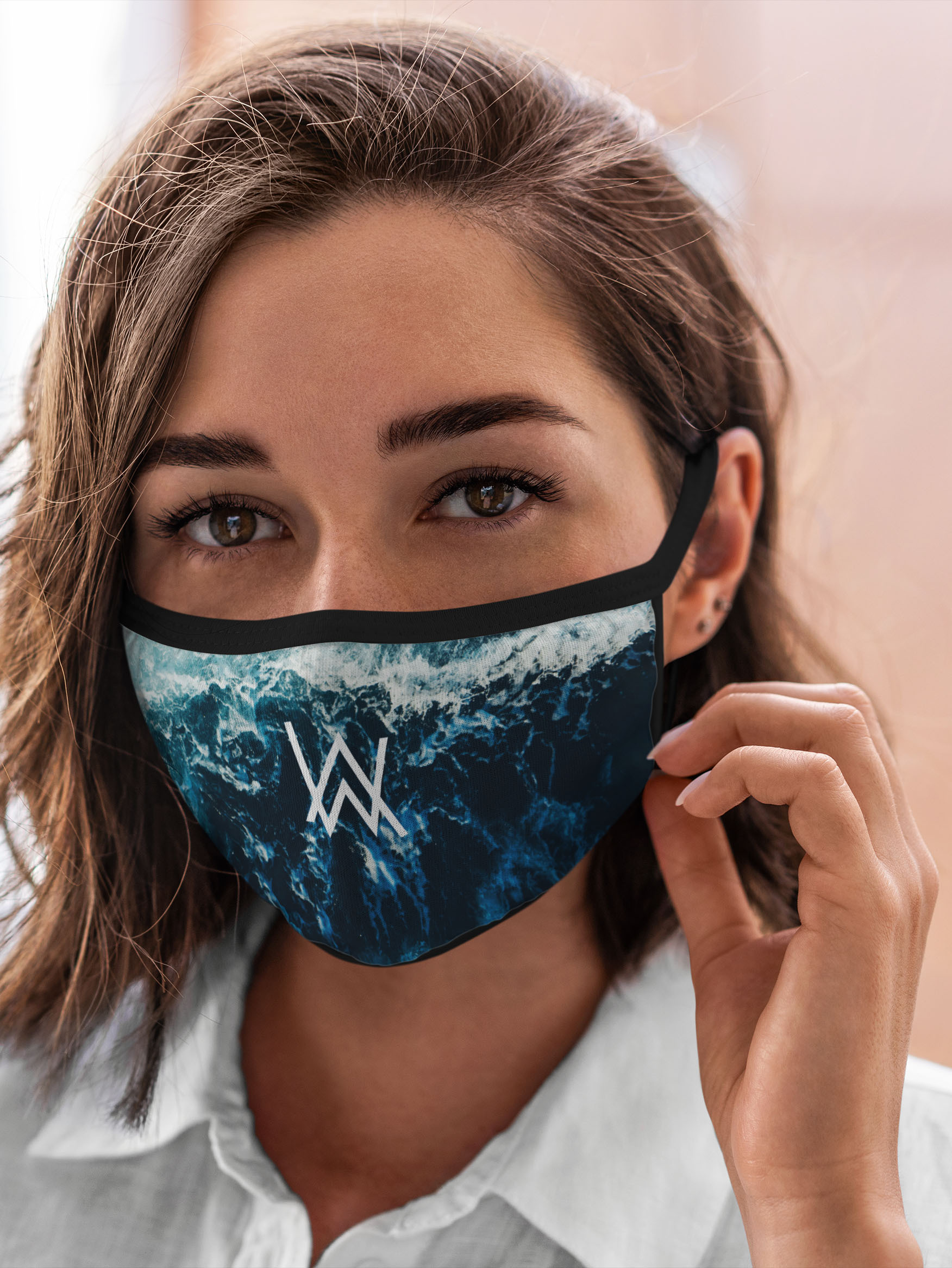 

Многоразовая маска унисекс Burnettie Клубная Alan Walker, Разноцветный, Клубная Alan Walker
