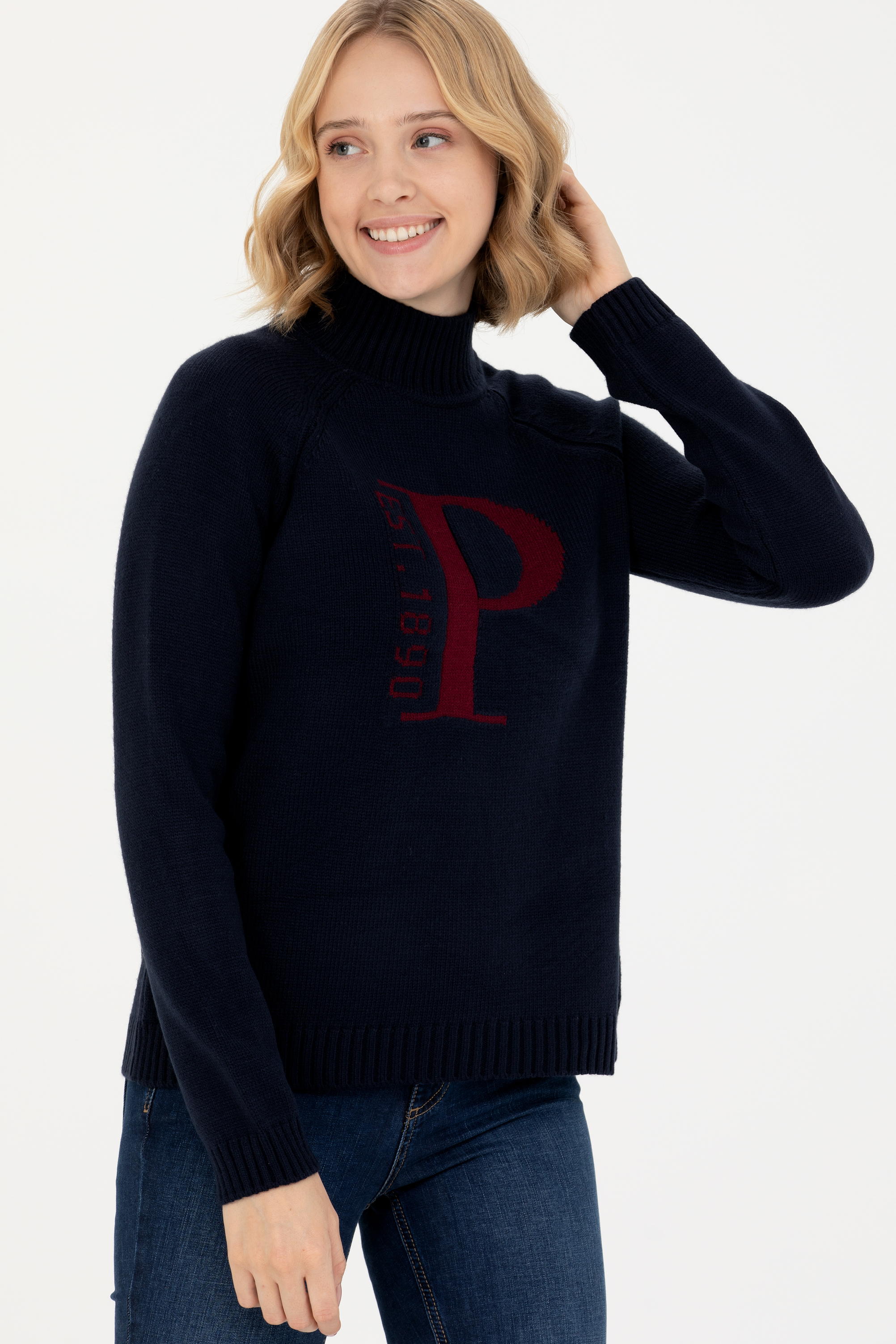 

Свитер женский U.S. POLO Assn. G082GL0TK0GIONA синий M, G082GL0TK0GIONA