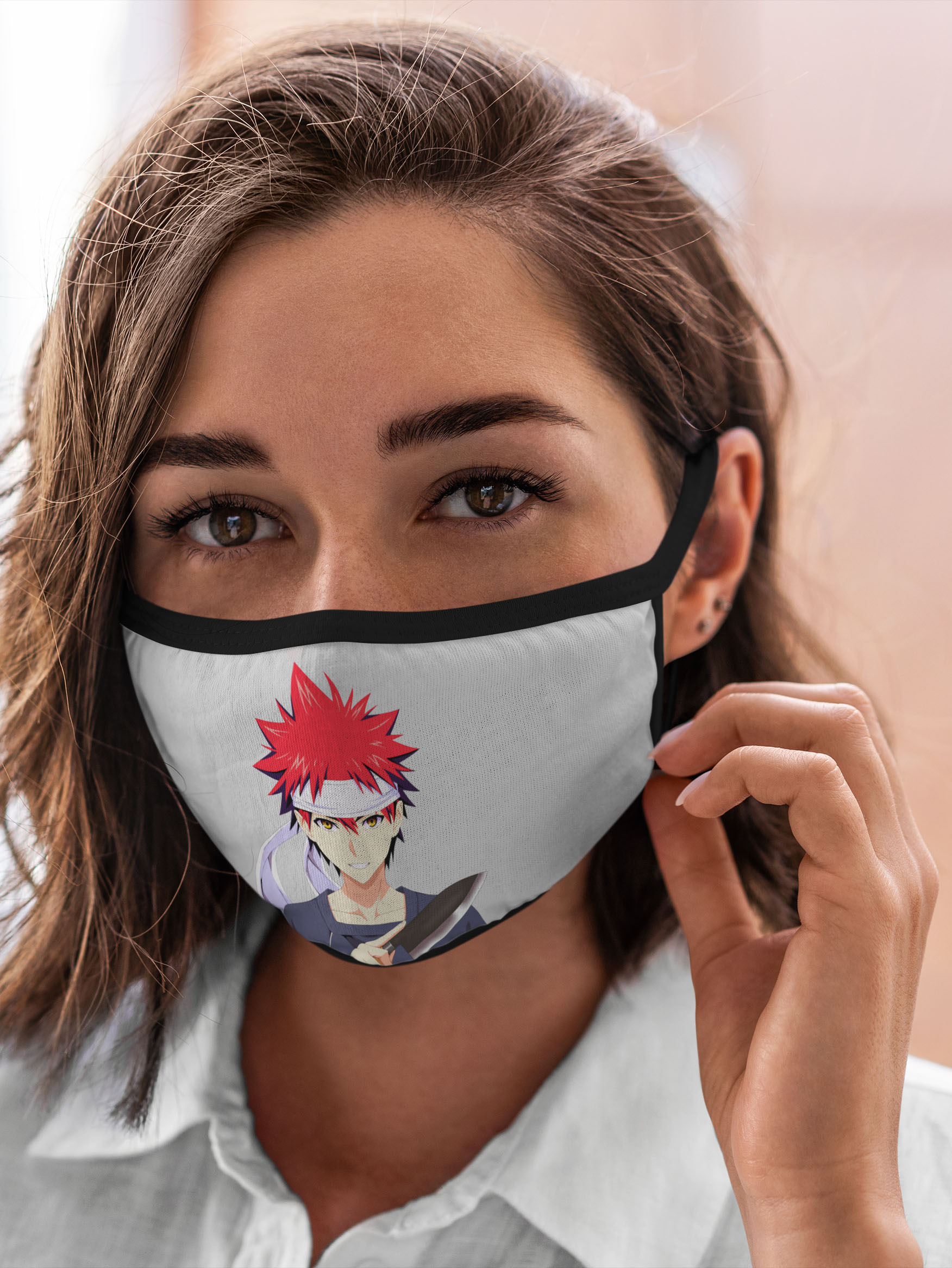 

Многоразовая маска унисекс Burnettie Food Wars Shokugeki No Soma, Разноцветный, Food Wars Shokugeki No Soma