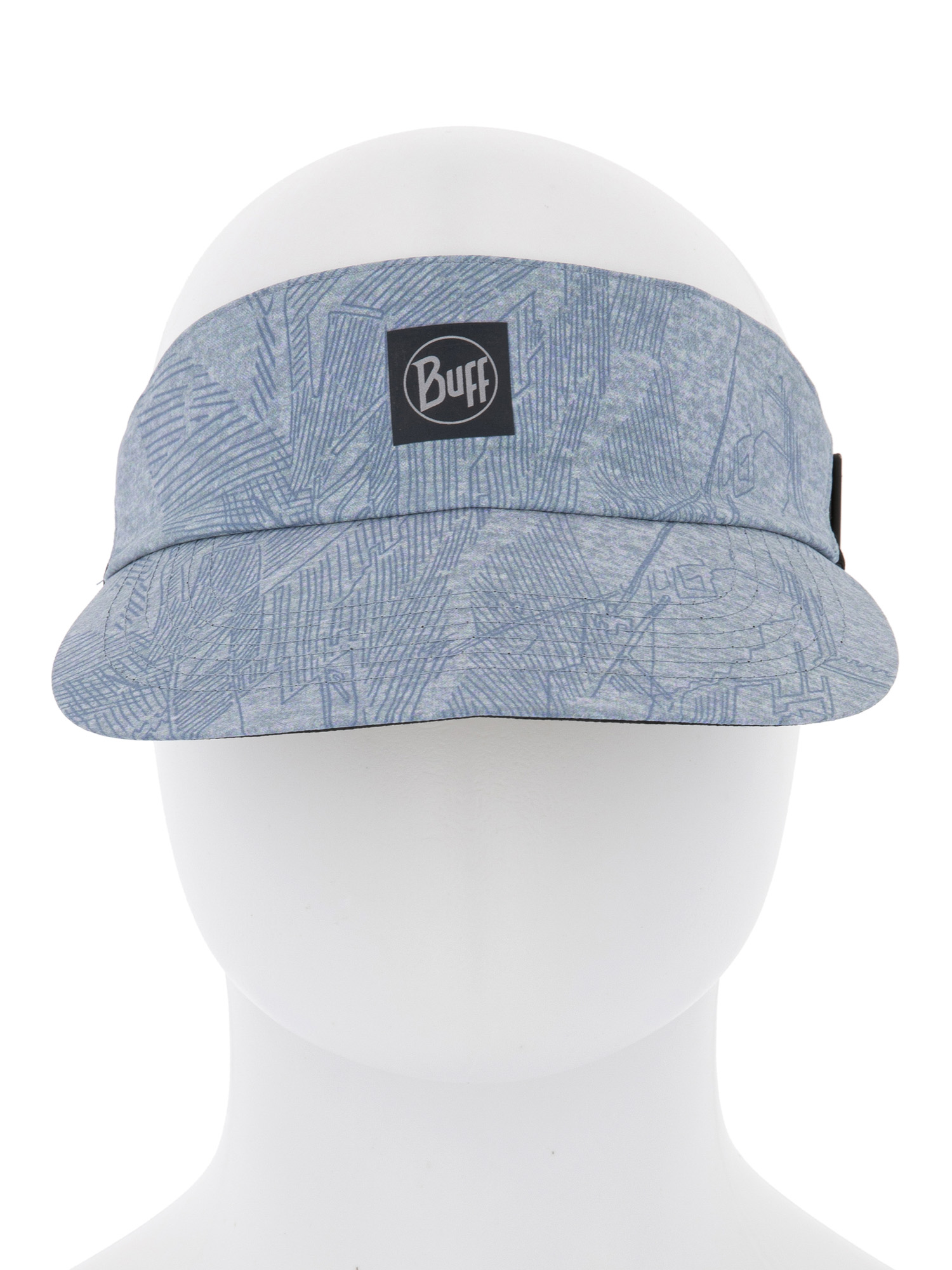 

Козырек унисекс Buff Go Visor серый/черный, Голубой, Go Visor