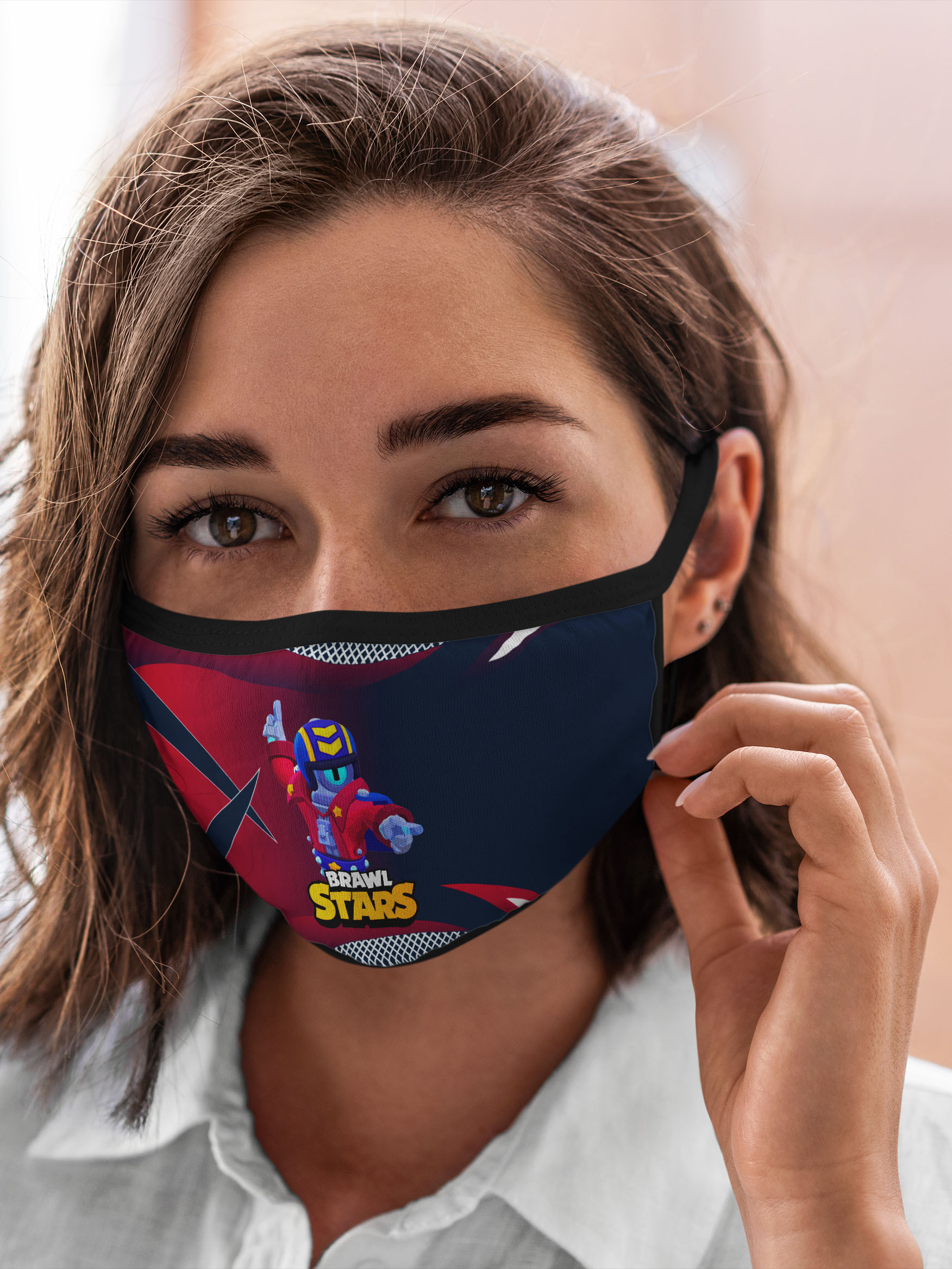 

Многоразовая маска унисекс Burnettie Brawl Stars Stu Сту, Разноцветный, Brawl Stars Stu Сту