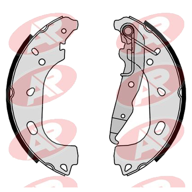 

Тормозные колодки AP задние барабанные 230x40 9500